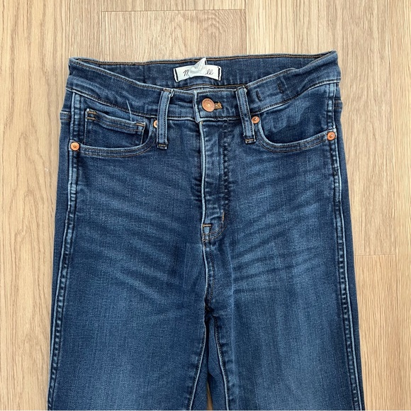 Madewell 10” High Rise Skinny Jeans Size 26 Style M2230 - Picture 3 of 12
